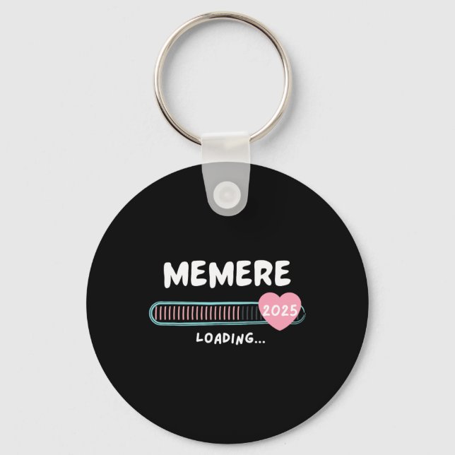 Memere Loading 2025 Byby Valentine Love  Key Ring (Front)