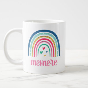 Memere Rainbow Large Coffee Mug