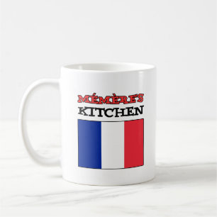 Memere's Kitchen Flag Of France Coffee Mug