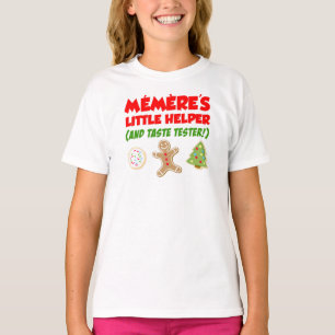 Memere's Little Helper Christmas Cookies T-Shirt