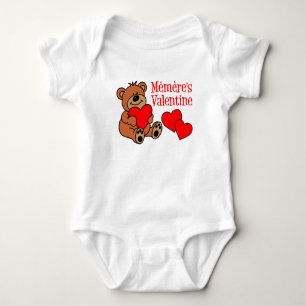 Memere's Valentine Baby Bodysuit