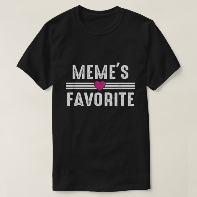 Meme's Favorite T-Shirt (Design Front)