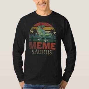 Memesaurus Rex Dinosaur Meme Saurus Family Matchi T-Shirt