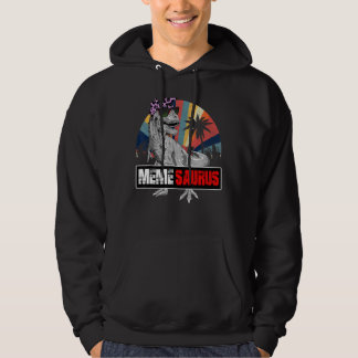 Memesaurus Rex Dinosaur Meme Saurus Family Matchin Hoodie