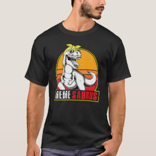 Memesaurus Rex Dinosaur Meme Saurus Family Matchin T-Shirt