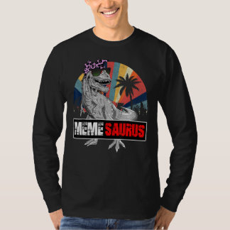 Memesaurus Rex Dinosaur Meme Saurus Family Matchin T-Shirt