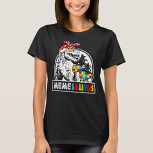 Memesaurus T Rex Dinosaur Meme Saurus Family Match T-Shirt