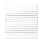 Memo Pad with Lines Business Lined Black Classic