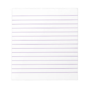 Memo Pad with Lines Business Lined Violet Classic