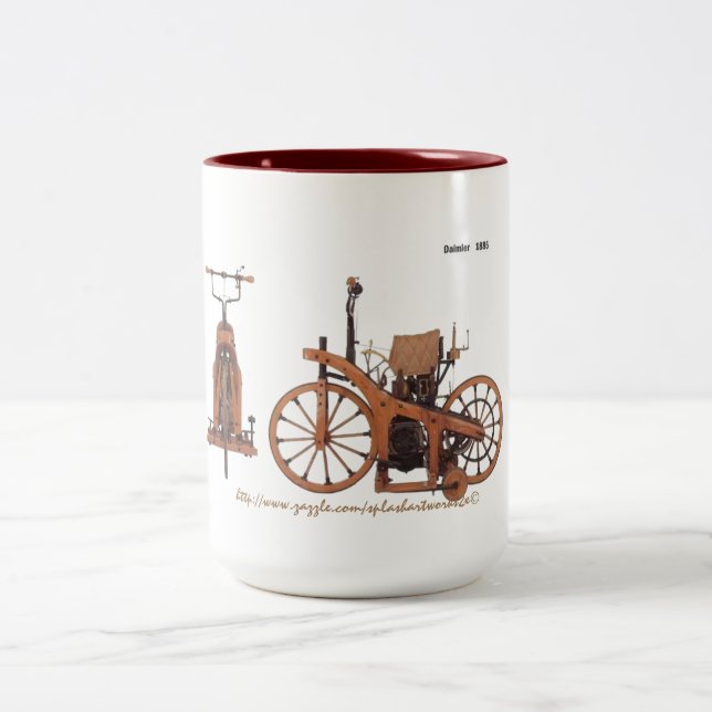 "Memorabilia Two-Tone Coffee Mug (Center)