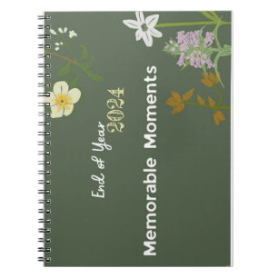 Memorable Moments Spiral Notebook 
