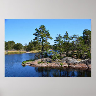 memorable moments Sweden scandinavia fjord Poster