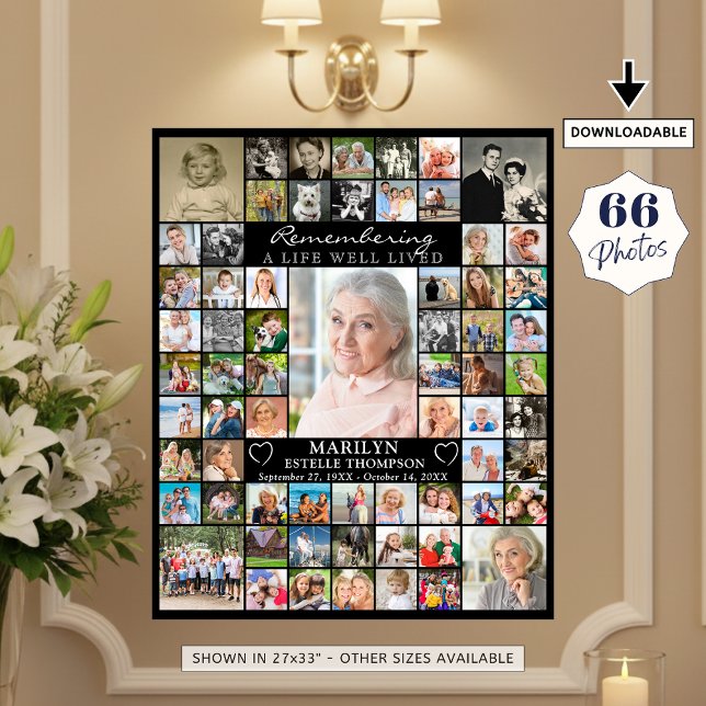 Memorial 66 Photo Collage Poster (Creator Uploaded)