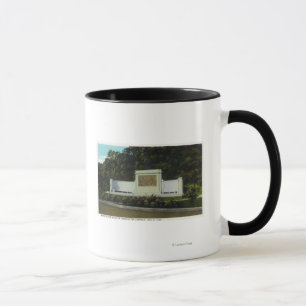 Memorial Bas Relief of the Compact Signing Mug