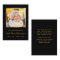 Memorial Black Funeral In memoriam Wake Card