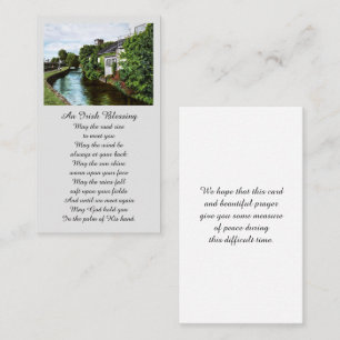 Memorial Blessing Prayer Card