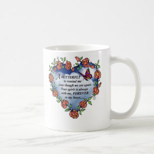 Memorial Butterfly Poem Coffee Mug