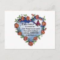 Memorial Butterfly Poem