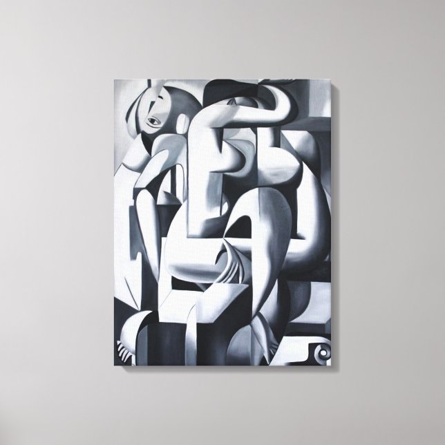 Memorial Canvas for Beloved Pets – Custom Gallery  Print (Front)
