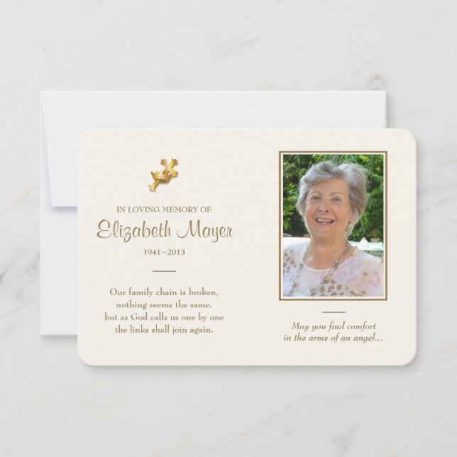 Memorial Card (Front)