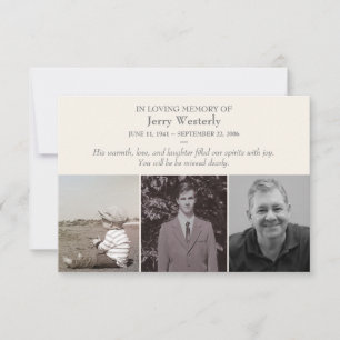Memorial Card