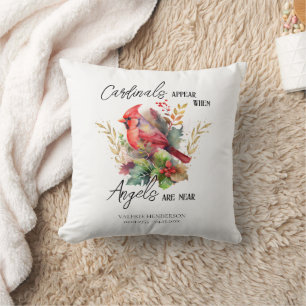 Memorial Cardinals Appear Cushion