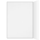 memorial cards : white flourish