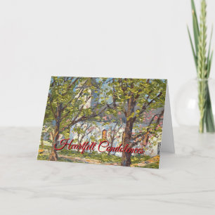 Memorial Celabration of Life Sympathy Card