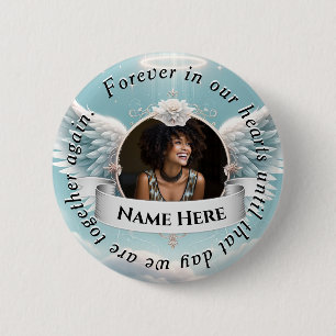 Memorial Celebration of Life 6 Cm Round Badge