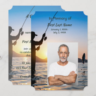 Memorial Celebration of Life Service Invite