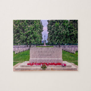 Memorial Cemetery Normandy France Jigsaw Puzzle