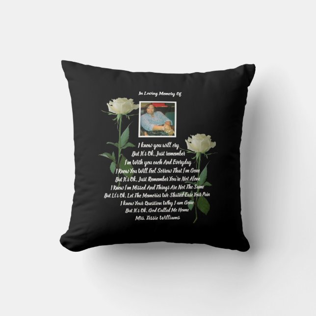 Memorial  cushion (Front)
