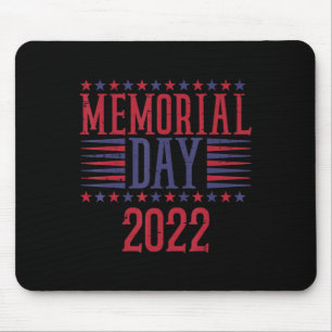 Memorial Day 2022 Vintage Patriotic Veteran Men Wo Mouse Mat