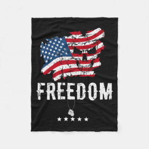 Memorial day 4th of july independence Memorial day Fleece Blanket