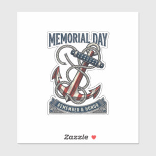 Memorial Day Anchor Remember Honor Vintage Shirt_1