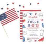 Memorial Day BabyQ Coed Baby Shower