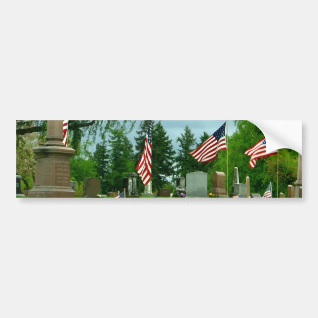 Memorial Day Bumper Sticker (Front)