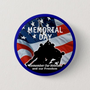 Memorial Day Button