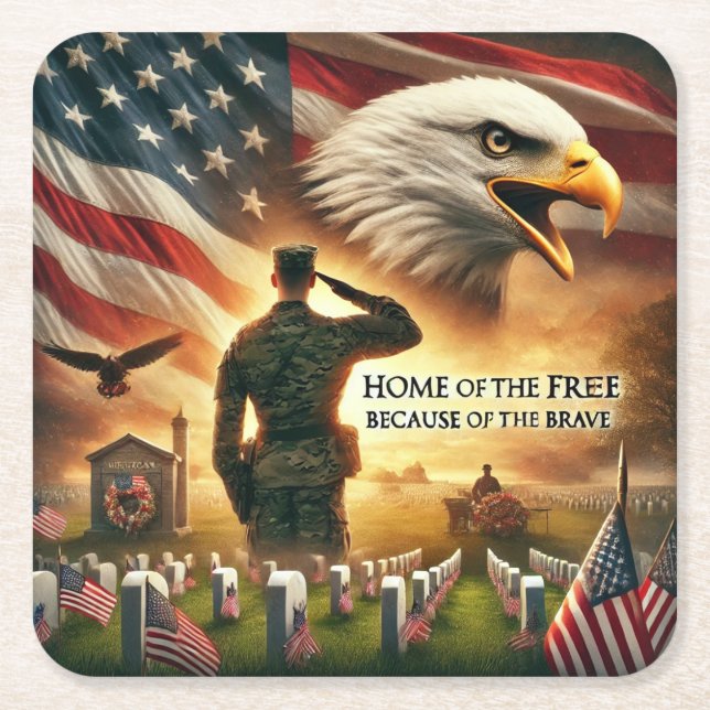 Memorial Day Coasters (Front)