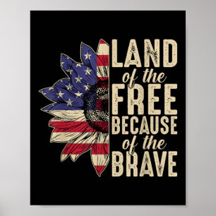Memorial Day Design For Usa Military Men And Women Poster