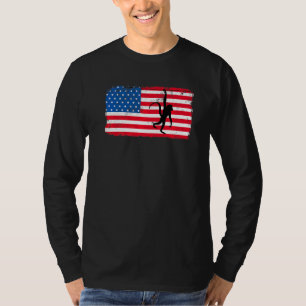 Memorial Day Flag Usa Baboon Safari Monkey 4th Of T-Shirt