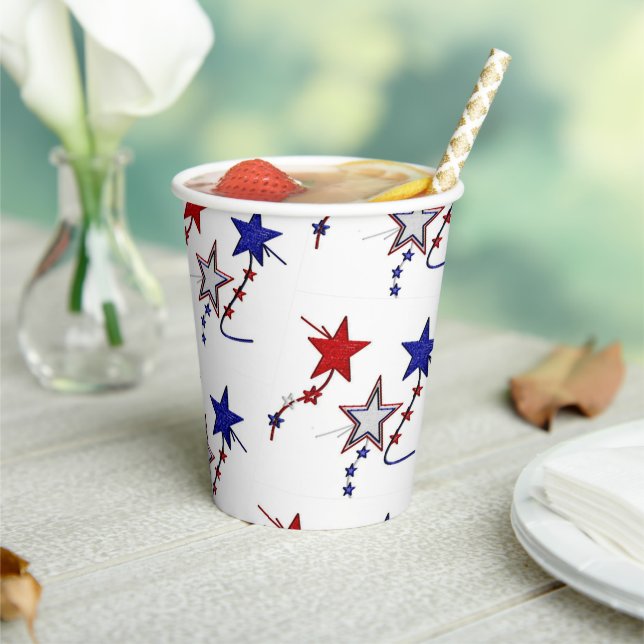 "Memorial Day, Fourth" (Hot & Cold) Paper cup (Insitu)