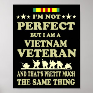 Memorial Day Gift Veteran's Day Vietnam Veteran Poster