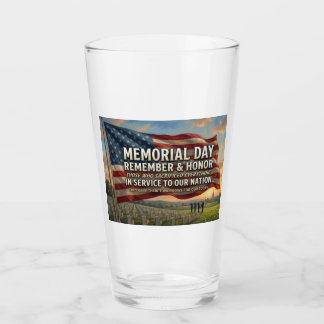 Memorial Day Glass