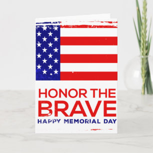 Memorial Day grunge Card