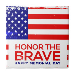 Memorial Day grunge Tile