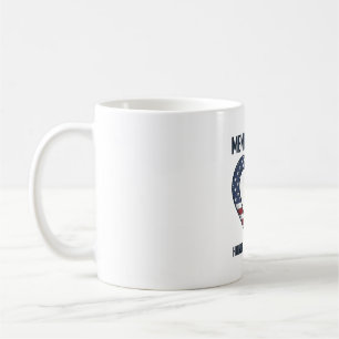 Memorial Day Heart Honor and Remember Shirt Design Coffee Mug