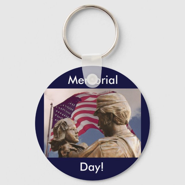 Memorial Day Homecoming Key Ring (Front)
