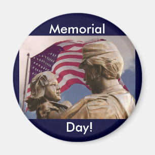 Memorial Day Homecoming Magnet