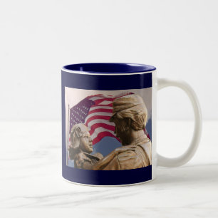 Memorial Day Homecoming Two-Tone Coffee Mug